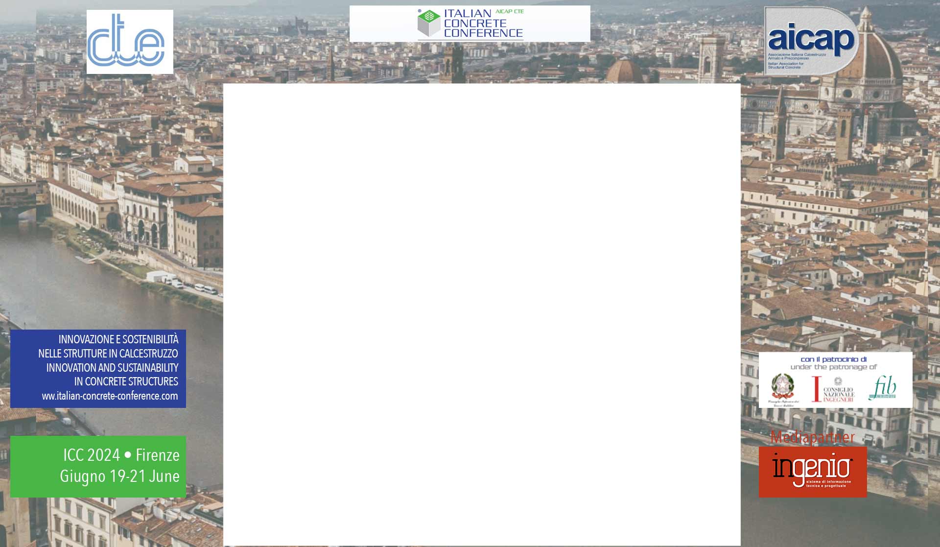 ICC - ITALIAN CONCRETE CONFERENCE
