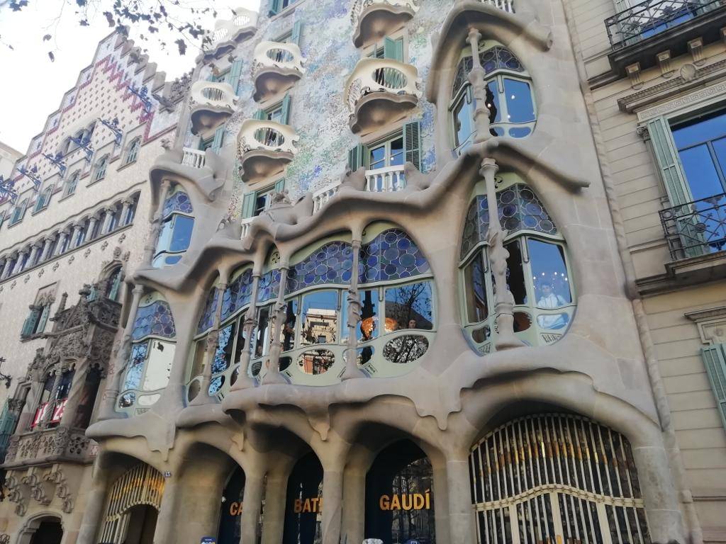 Facciata di Casa Batllò, Barcellona.