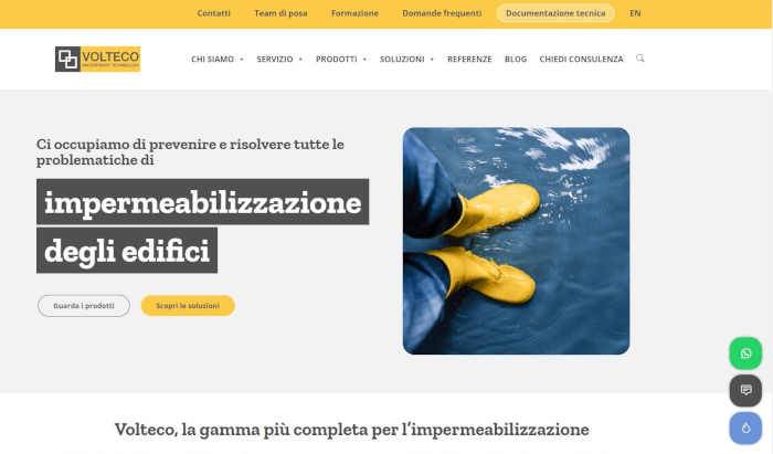 Volteco lancia il nuovo sito internet aziendale