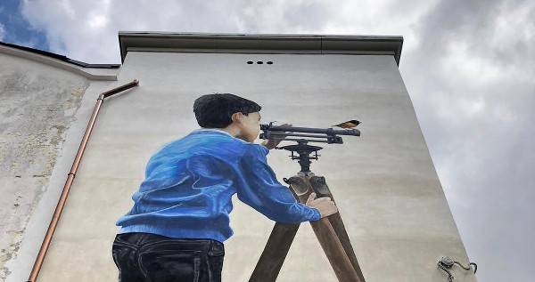 HD System - opera di street art realizzata da Edoardo Buccianti