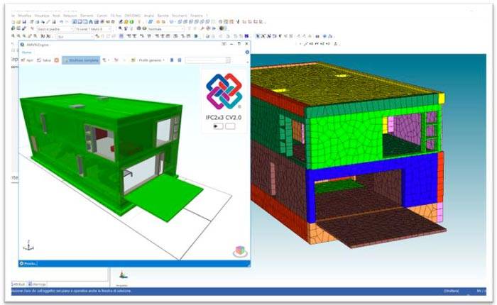 Importazione del modello architettonico in MasterSap