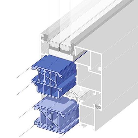 L'ottimizzazione termica di porte e finestre in alluminio: la tecnologia del taglio termico.