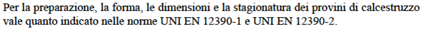 geometrie e tolleranze dei provini