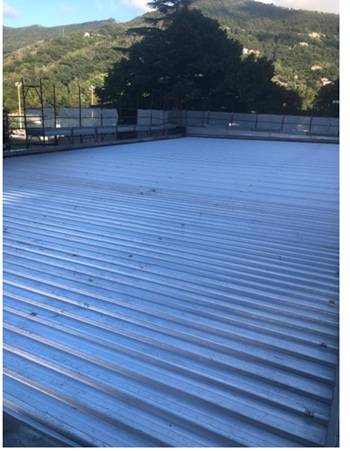 Completamento copertura della Scuola Cento Fiori
