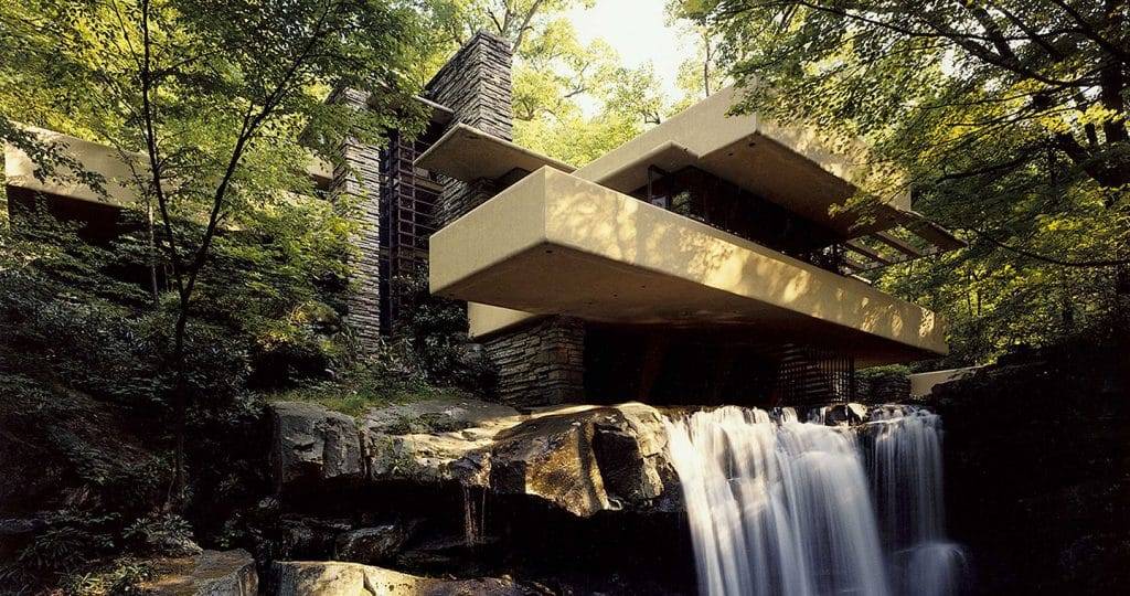 La Casa sulla Cascata (Fallingwater), crediti foto: David Heald © Solomon R. Guggenheim Foundation, New York.