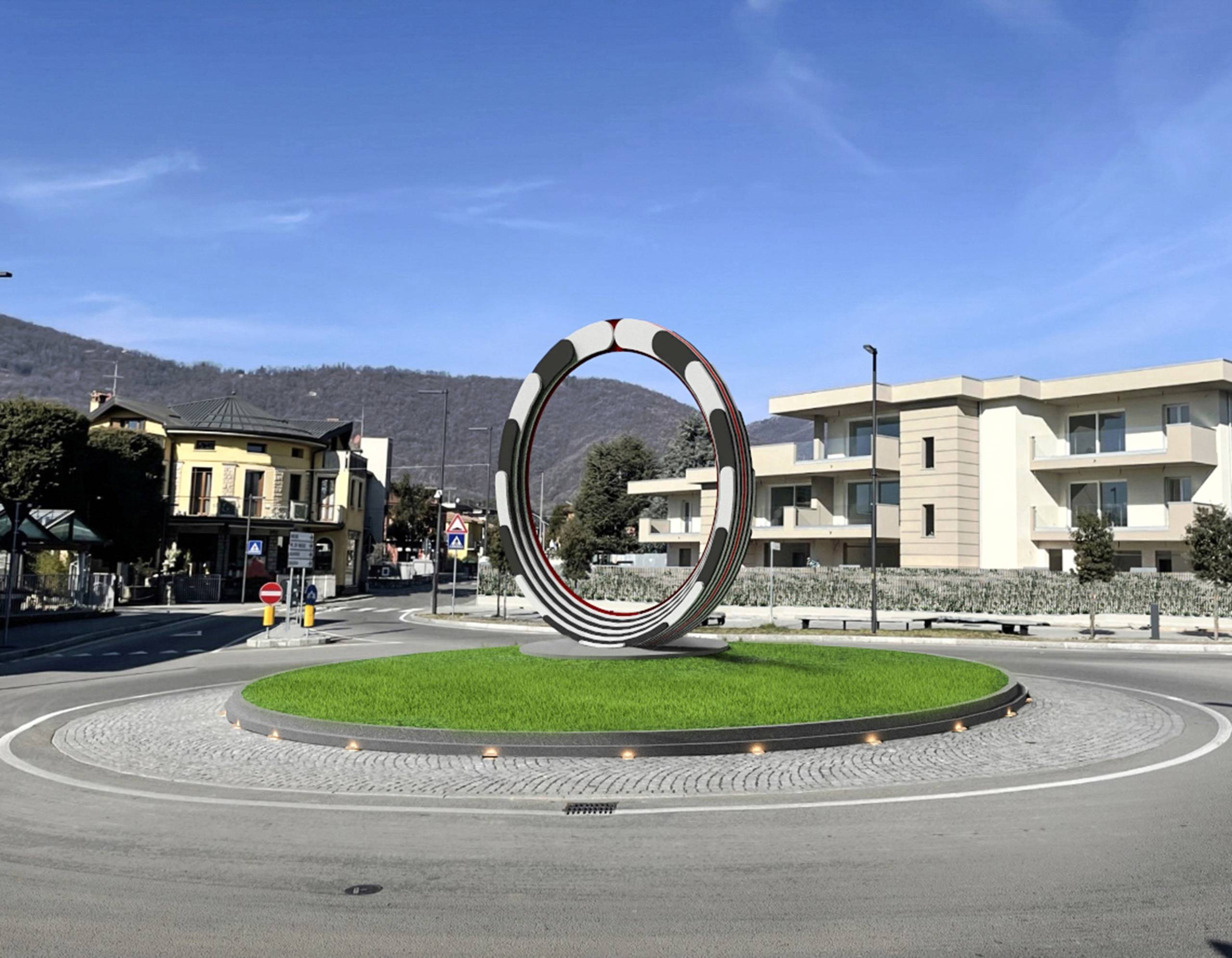 Scultura Amorèvita, opera del maestro Marcello Morandini