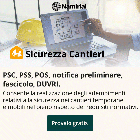 scopri il SOFTWARE SULLA SICUREZZA DI NAMIRIAL