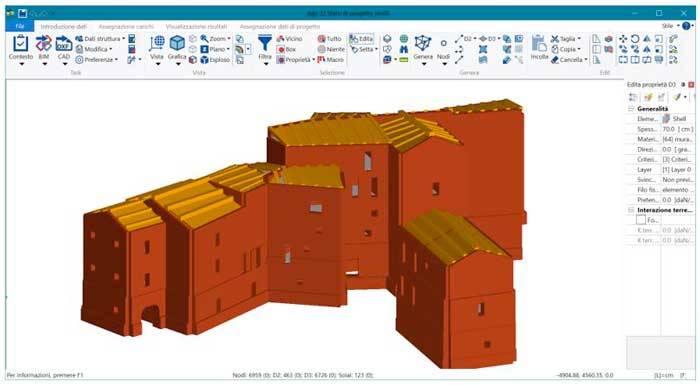 Modello strutturale PRO_SAP