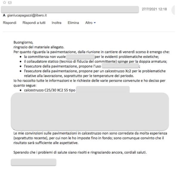 Calcestruzzo per pavimentazioni esterne