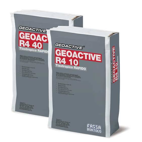 Ripristino del calcestruzzo: le due nuove malte GEOACTIVE R4 10/40.