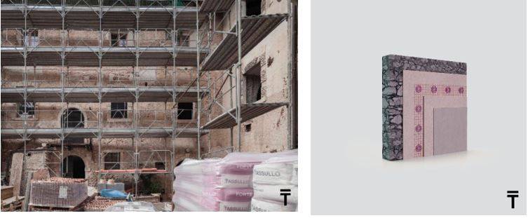 Tassullo: tecnologie per ogni tipo di cantiere, con protagonista assoluta la Calce Idraulica Naturale