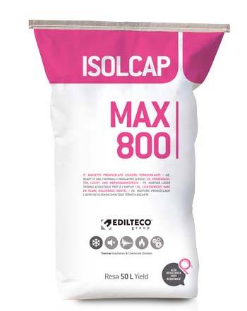 Isolcap Max 800: il massetto premiscelato certificato CAM