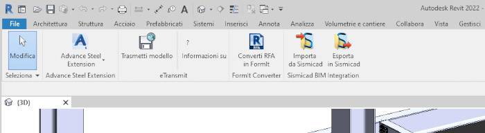 Autodesk Revit e Concrete Sismicad