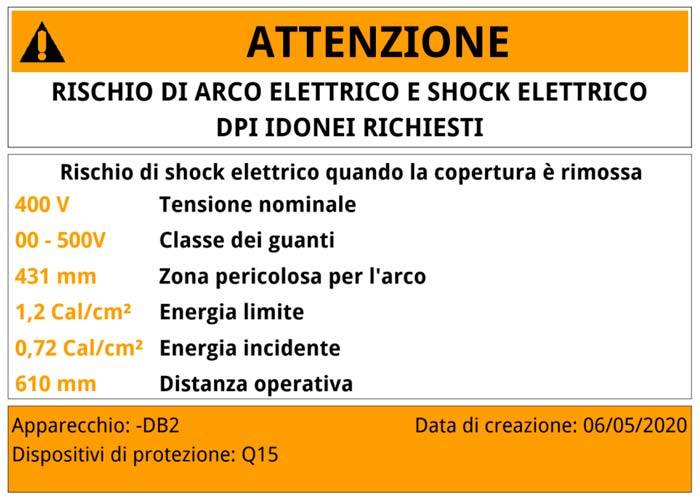 elec calc consente di rispettare i criteri di selettività tra le protezioni 