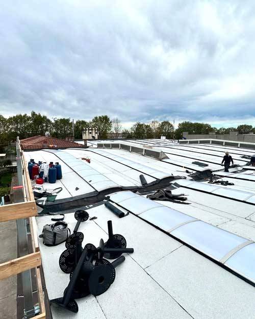 Copertura cool roof resistente alla grandine
