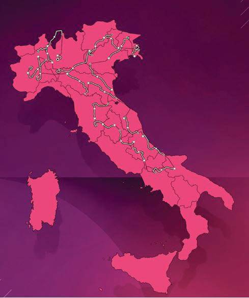 Tappe Giro d’Italia 2021