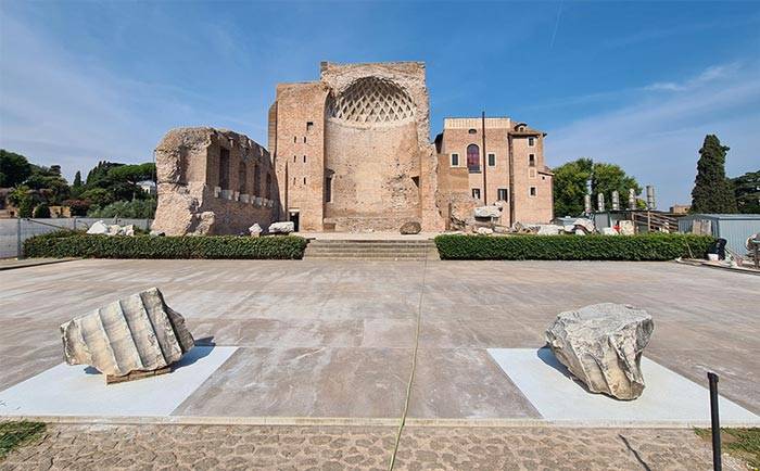 progetto di restauro e valorizzazione del tempio di Venere e Roma e delle Curiae Veteres