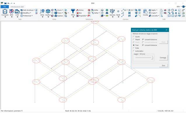 PRO_SAP ha quindi una procedura di correzione automatica della geometria