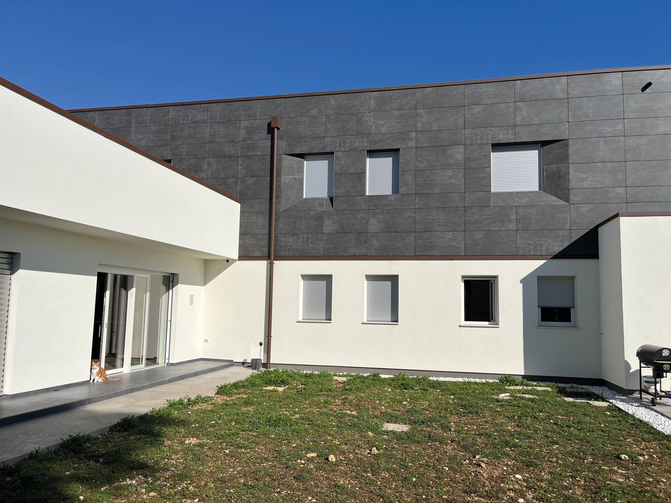 Isolamento termico Isotec Parete per nuova villa a Castelfranco Veneto.