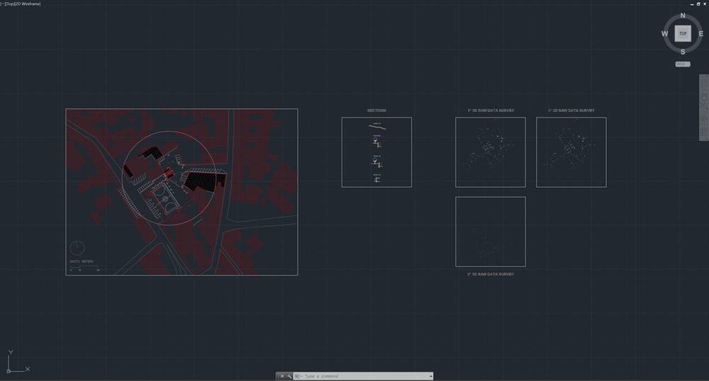 Planimetria 2d in CAD.