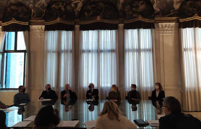 Palazzo Sandi: nuova vita per il soffitto dipinto da Tiepolo e Bambini, l'inaugurazione dell'Ance