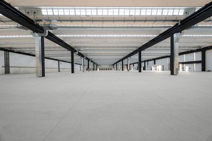 Pavimentazione industriale Isoplam per lo stabilimento produttivo Unox City
