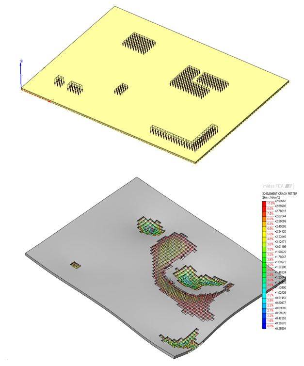 Analisi non lineare statica di strutture i FRC