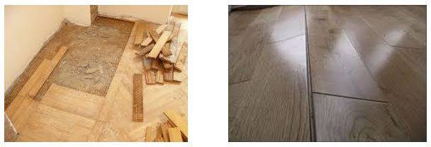 Perchè i parquet si sollevano?