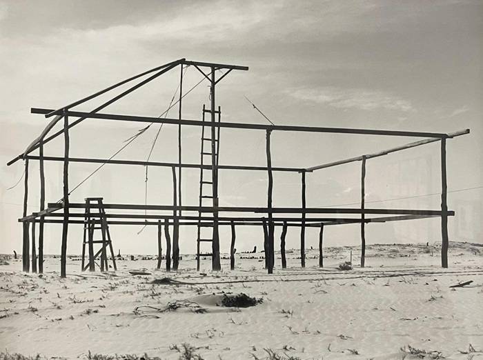 L'immagine è un mio scatto di una fotografia di Walter Firmo del 2000 dal titolo “Praia do Caburé, Barreirinhas