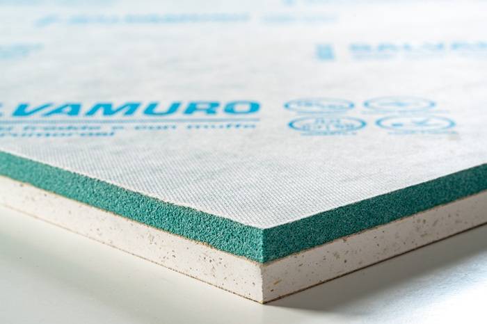 Soluzione isolante IsolGypsum Special Super Green.