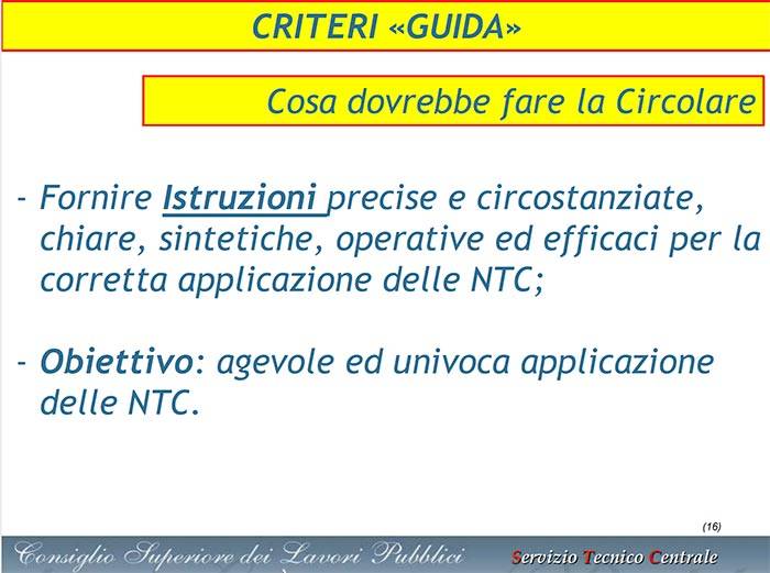 Che cosa è la Circolare NTC