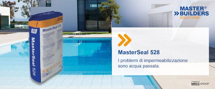 MasterSeal 528: la membrana impermeabilizzante ideale per calcestruzzo e massetti