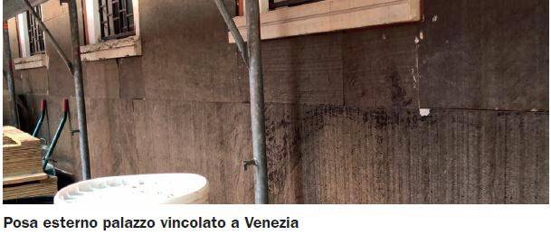 Nobilium®Thermalpanel applicato in un palazzo storico a Venezia