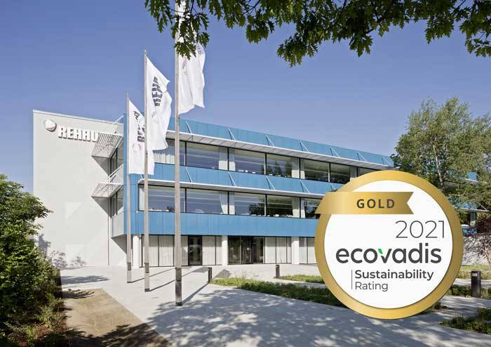 Gruppo REHAU riceve il riconoscimento EcoVadis Gold