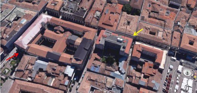 esempi di edifici aggregati e individuazione dell'unità strutturale