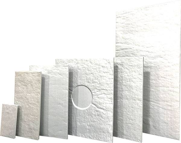 I vari formati del pannello isolante sottovuoto CZ di ISOLCORE