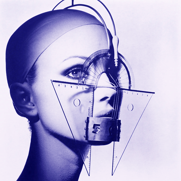 Una mia elaborazione grafico-cromatica di un famoso scatto fotografico di Irving Penn.