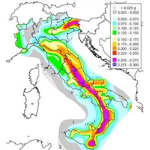 classificazione sismica italia