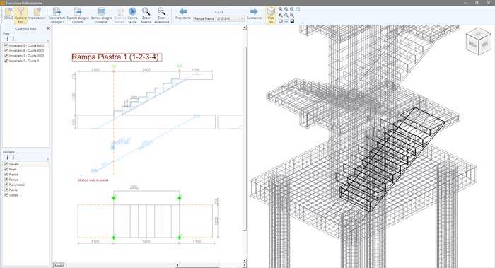 Armature della rampa mediante Scale Next