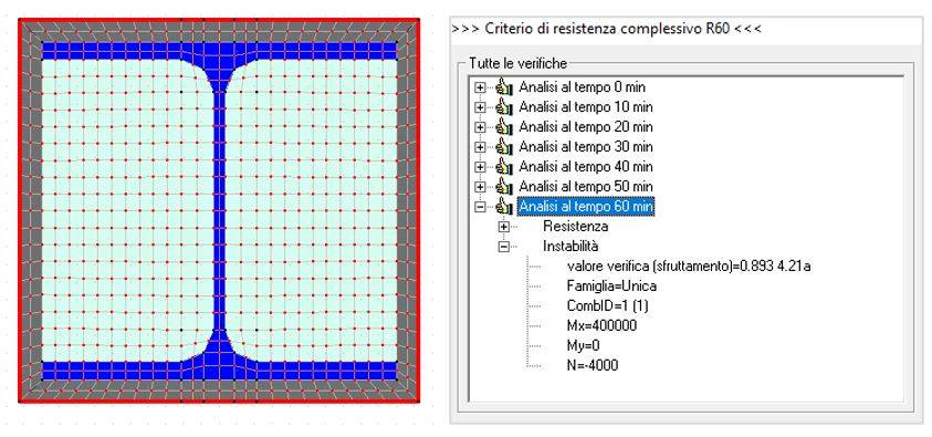 Immagine di una verifica con ThermoCAD