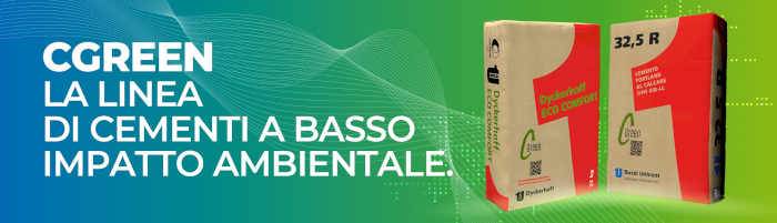 Buzzi Unicem presenta CGreen. Da know-how e innovazione nasce la linea di cementi più sostenibili