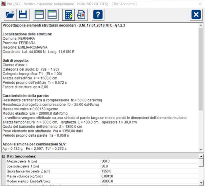  Verifica tamponature