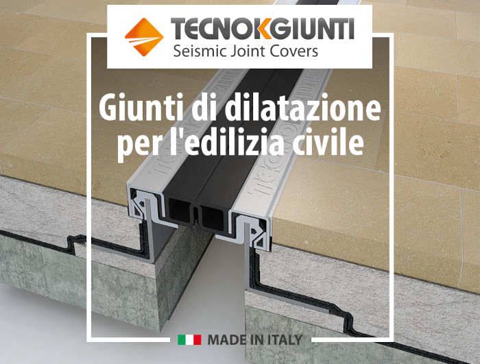 Innovativi giunti sismici per pavimenti presentati al SED di Caserta