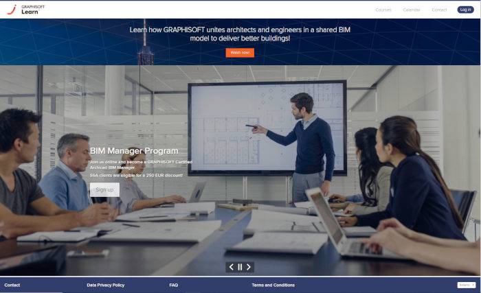 GRAPHISOFT Learn - Piattaforma di formazione online Archicad