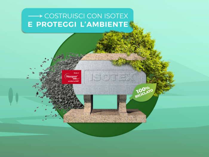 H1 Isotex e Neopor® di BASF: insieme per un’edilizia sempre più sostenibile