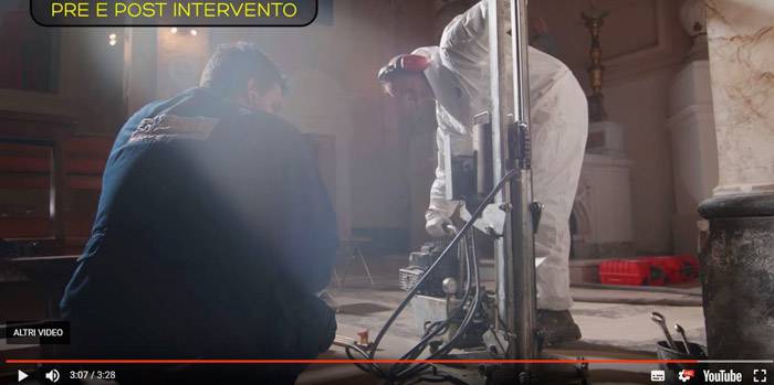 consolidamneto delle fondazioni con resine
