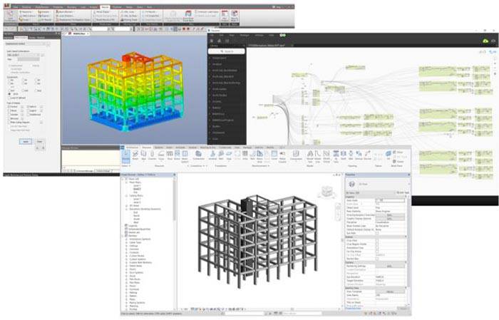 Interoperabilità tra Midas Gen, Dynamo e Revit