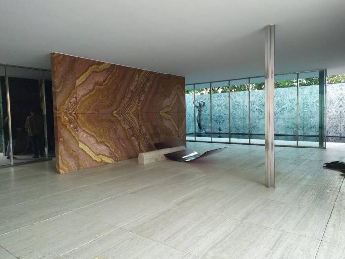 Padiglione di Barcellona, Mies Van Der Rohe.