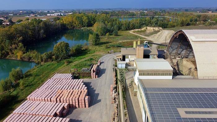 Stabilimento di Bubano di wienerberger.