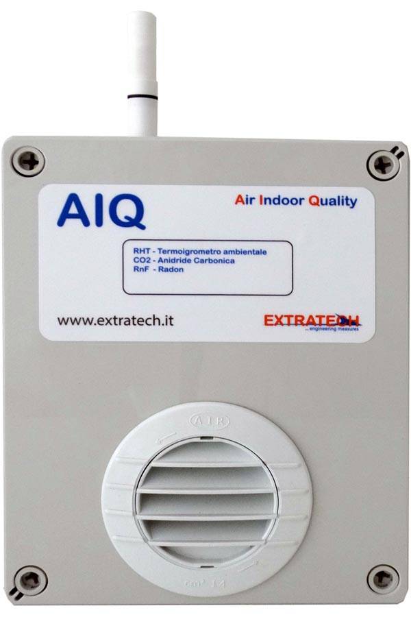  Sistema di monitoraggio fisso dello CO2 integrato con sensori termoigrometrici e di rilevazione della concentrazione di gas Radon